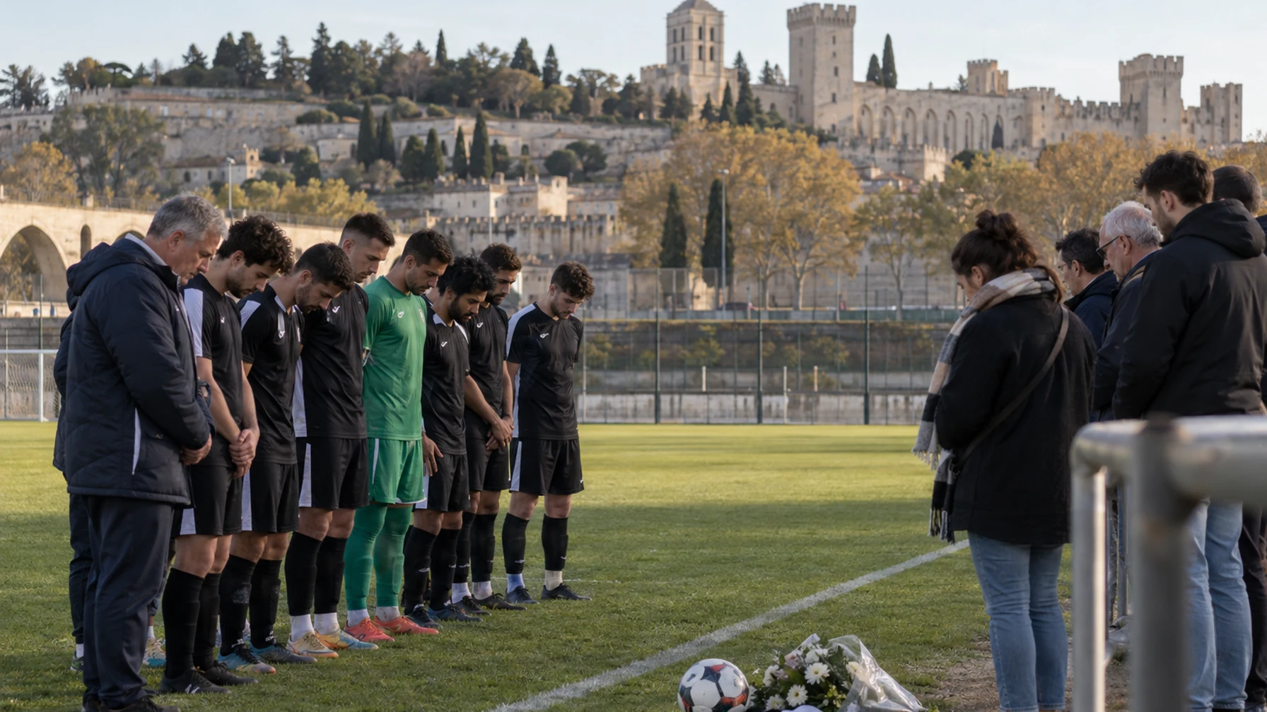 L’hommage du football avignonnais à Daniel Baduel