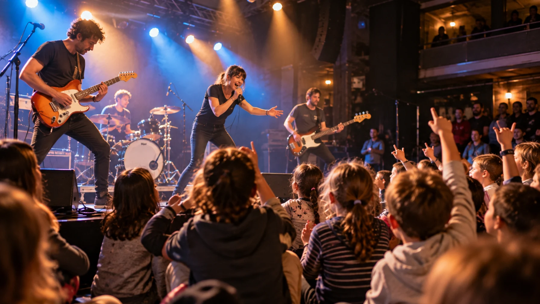 Le Totem lance sa saison par un concert rock jeune public